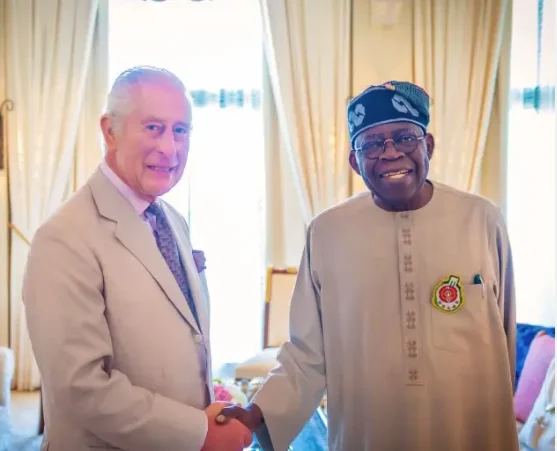 TINUBU EXCHANGING PLEASANTRIES WITH KING CHARLES WHILE NIGERIANS ARE MOURNING - ADC