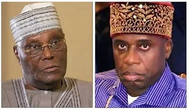 ATIKU REACHED OUT TO AMAECHI AMIDST DISAGREEMENTS OVER RESULTS OF ADC PRIMARIES