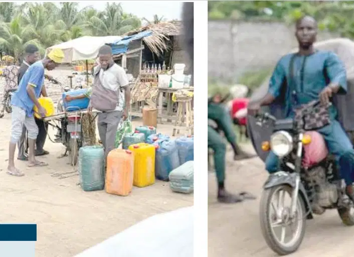 PETROL FREELY SMUGGLED OUT, RICE SMUGGLED, IN DESPITE 60 CHECKPOINTS